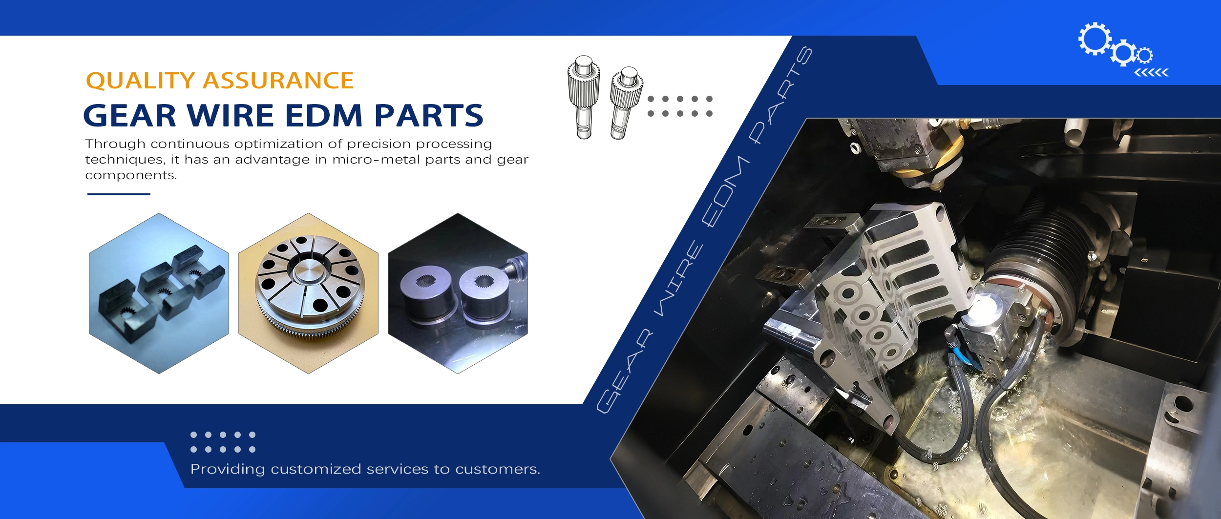 China Wire EDM Parts Supplier